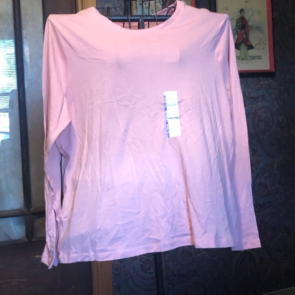 NWT pink long-sleeve t-shirt 2X